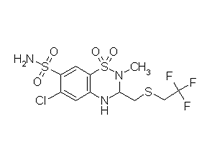Molecular Structure of Polythiazide